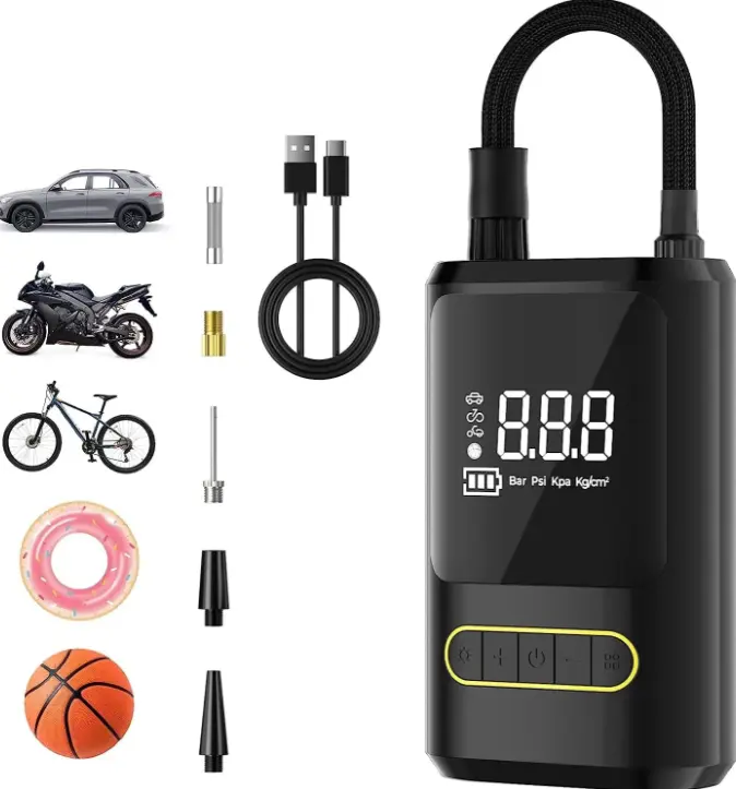 Compresseur d’air électrique portable/gonfleur